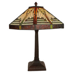Prudence Tiffany Style Stained Glass Table Lamp, Small