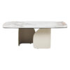 Rosvina Ceramic Glass Top Modern Coffee Table, 120cm