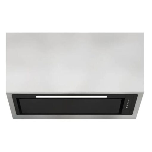 Sirius 85cm Undermount Rangehood - Black Heated Glass