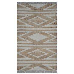 Toulon No.1133 Handwoven Wool & Jute Rug, 150x80cm