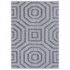Vanuatu Suri Ash Flatweave Modern Rug, 150x80cm, Charcoal
