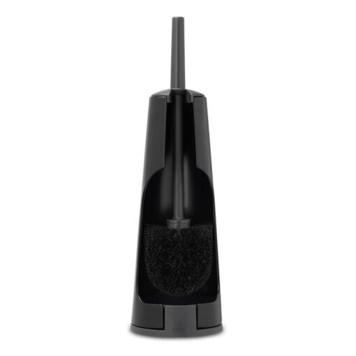 Brabantia Toilet Brush & Holder, Matt Black