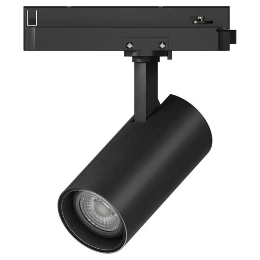 Dana Single Circuit Dimmable LED Track Spotlight, 15W, CCT, Black