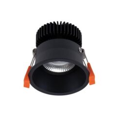 Deep IP40 DALI Dimmable LED Downlight, 10W, CCT, Black