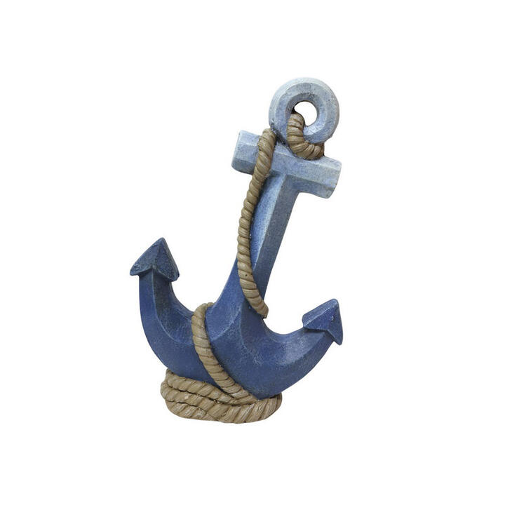 Essie Magnesia Boat Anchor with Rope Sculpture Essie Magnesia Boat Anchor with Rope Sculpture