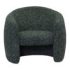 Kettinge Boucle Fabric Tub Chair, Green