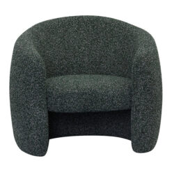 Kettinge Boucle Fabric Tub Chair, Green