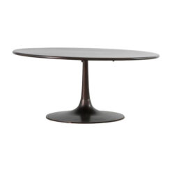 Kinnitty Iron Round Coffee Table, 90cm