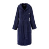 Lacoste Open Cotton Bath Robe, Small, Marine