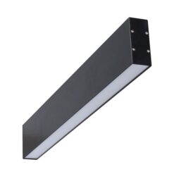 Lumaline Aluminium LED Up / Down Linear Wall Light, 4000K, 30cm, Matt Black