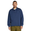 Men's Polo Sweatshirt Blue