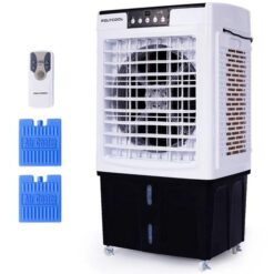 Home POLYCOOL 45L 125W Evaporative Air Cooler Portable Industrial Fan, Purifier, Humidifier, Remote Control