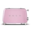 Smeg Retro Style 2 Slice Toaster - Pink