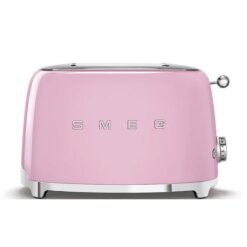 Smeg Retro Style 2 Slice Toaster - Pink