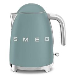 Smeg Retro Style 3D Logo Kettle - Emerald Green
