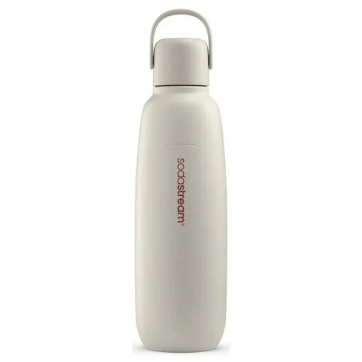 Sodastream Fizz & Go Metal Water Bottle - Sand
