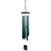 Tanya Metal Tube Wind Chime, Green