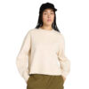 Women's Lush Comfort Crewneck Sweatshirt Beige Women's Lush Comfort Crewneck Sweatshirt Beige