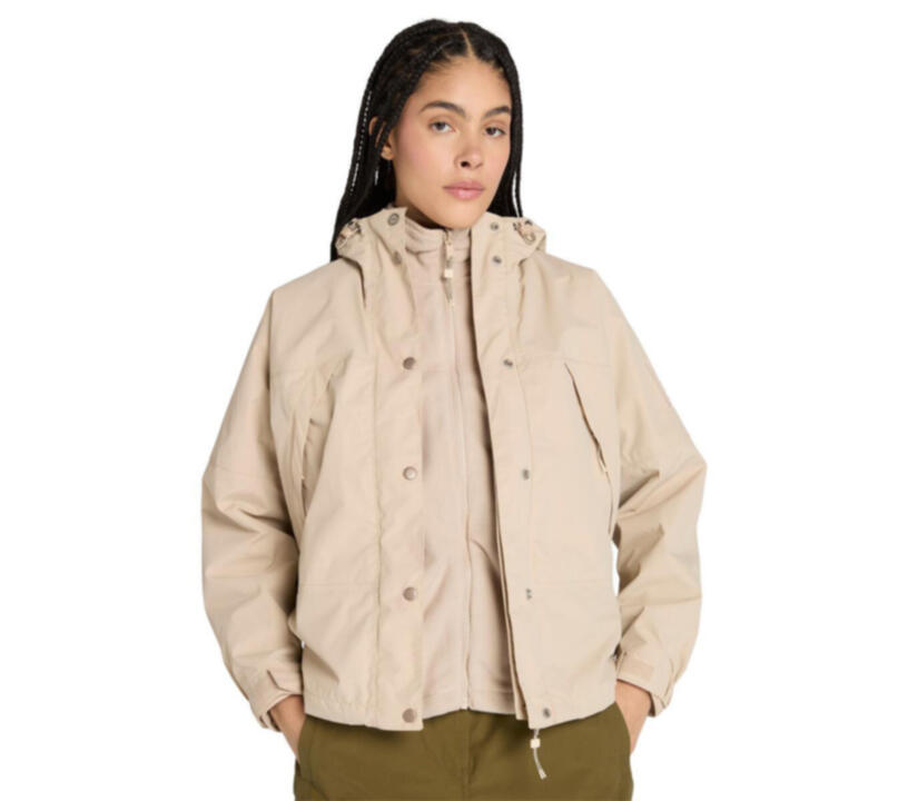 Women's Winnick Waterproof 3-in-1 Jacket Beige Women's Winnick Waterproof 3-in-1 Jacket Beige