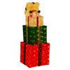 Wynston LED Light Up Indoor / Outdoor Animated Santa in a Gift Box Stack Ornament, 122cm