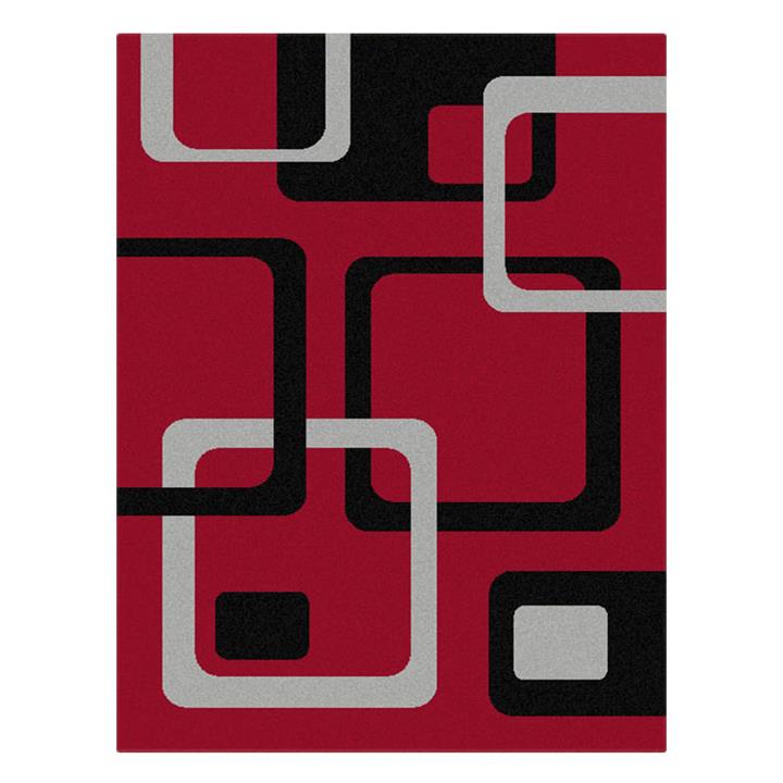Legacy Milton Modern Rug, 80x150cm, Red Legacy Milton Modern Rug, 80x150cm, Red