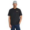 Men's Rugged Active Gear Back Graphic T-Shirt Black
