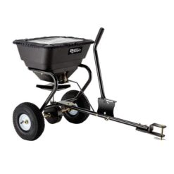 PLANTCRAFT Tow Behind Broadcast Spreader 30kg 26L Seed Fertiliser Tow Rotary