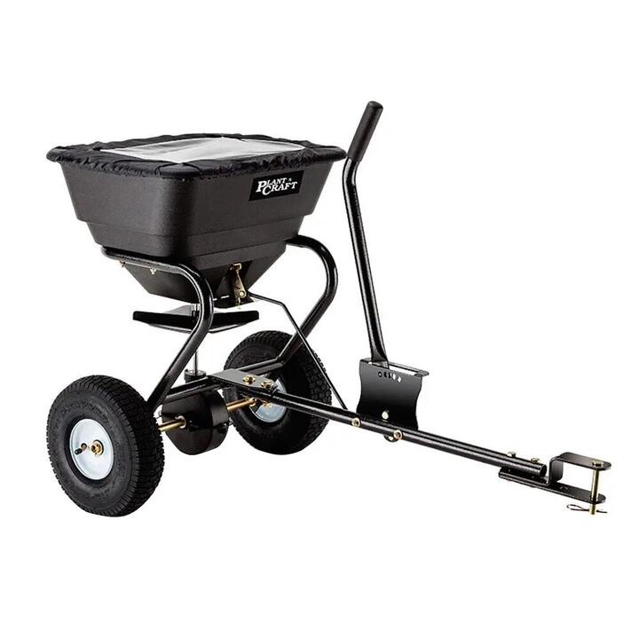 PLANTCRAFT Tow Behind Broadcast Spreader 30kg 26L Seed Fertiliser Tow Rotary PLANTCRAFT Tow Behind Broadcast Spreader 30kg 26L Seed Fertiliser Tow Rotary