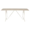 Parco Steel Outdoor Dining Table, 180cm, Sand
