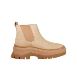 Women's Roxie Lane Mid Chelsea Boot Beige 6 US Womens