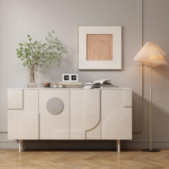 Alvero Engineered Stone Top 4 Door Sideboard, 160cm
