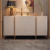 Corvella Engineered Stone Top 4 Door Sideboard, 160cm Corvella Engineered Stone Top 4 Door Sideboard, 160cm