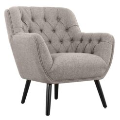 Jevis Fabric Armchair, Ash