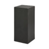 Lucienne Magnesia Square Plinth, Small, Black