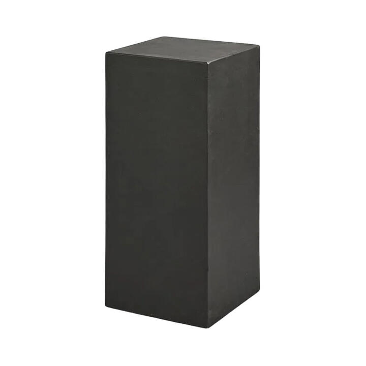 Lucienne Magnesia Square Plinth, Small, Black Lucienne Magnesia Square Plinth, Small, Black