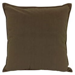 Maldon Velvet Scatter Cushion, Mocha