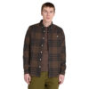 Men's Midweight Flannel Check Shirt Brown