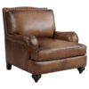 Merritt Full Top Grain Leather Armchair, Vintage Cognac Merritt Full Top Grain Leather Armchair, Vintage Cognac