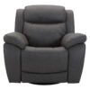 Modulon Fabric Electric Recliner Armchair, Anthracite