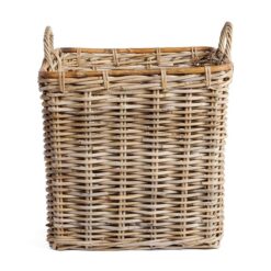 Nobu Rattan Square Basket, Large