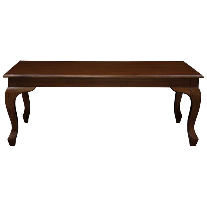 Queen Ann Mahogany Timber Coffee Table, 120cm, Mahogany Queen Ann Mahogany Timber Coffee Table, 120cm, Mahogany