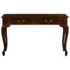 Queen Ann Mahogany Timber Sofa Table, 120cm, Mahogany