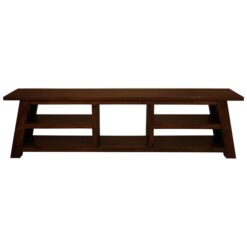 Showa Mahogany Timber TV Unit, 190cm, Mahogany