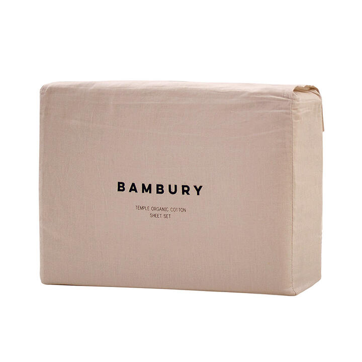 Bambury Temple Organic Cotton Sheet Set, Queen, Rosewater Bambury Temple Organic Cotton Sheet Set, Queen, Rosewater