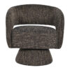Dario Fabric Accent Armchair, Chocolate Dario Fabric Accent Armchair, Chocolate