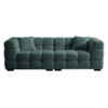 Emberly Boucle Fabric Modular Sofa, 3 Seater, Peacock
