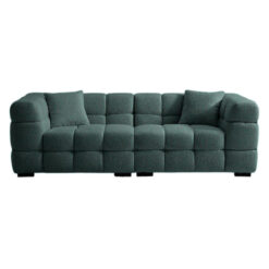 Emberly Boucle Fabric Modular Sofa, 3 Seater, Peacock