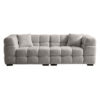 Emberly Boucle Fabric Modular Sofa, 3 Seater, Stone Emberly Boucle Fabric Modular Sofa, 3 Seater, Stone