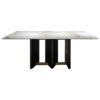 Giunto Marble Topped Dining Table, 180cm