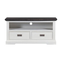 Hartley Acacia Timber 2 Drawer TV Unit, 120cm